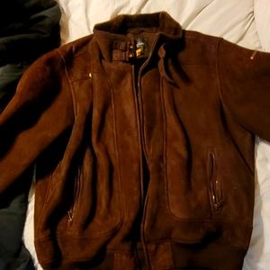 Sean John Faux/Fur Bomber jacket